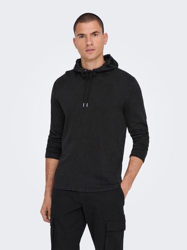 Hoodie knitted pullover - ONLY & SONS - Modalova