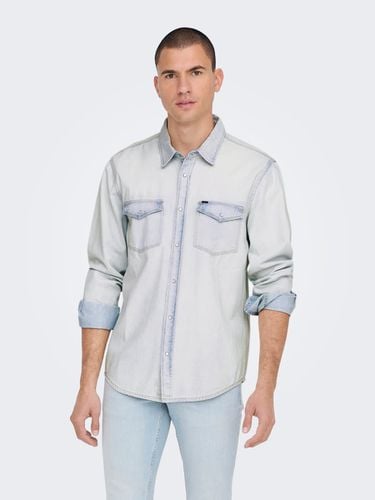 Camisas Corte regular Cuello de camisa - ONLY & SONS - Modalova