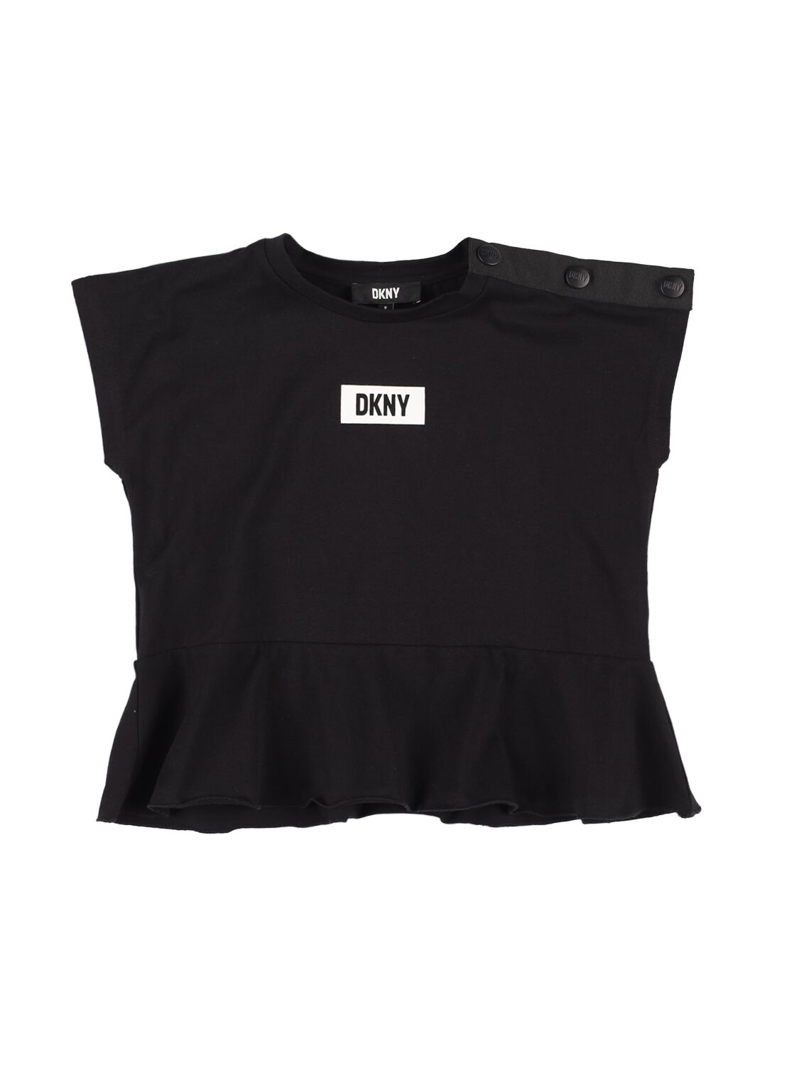 Niña Camiseta De Algodón Orgánico Con Estampado 8a - DKNY - Modalova