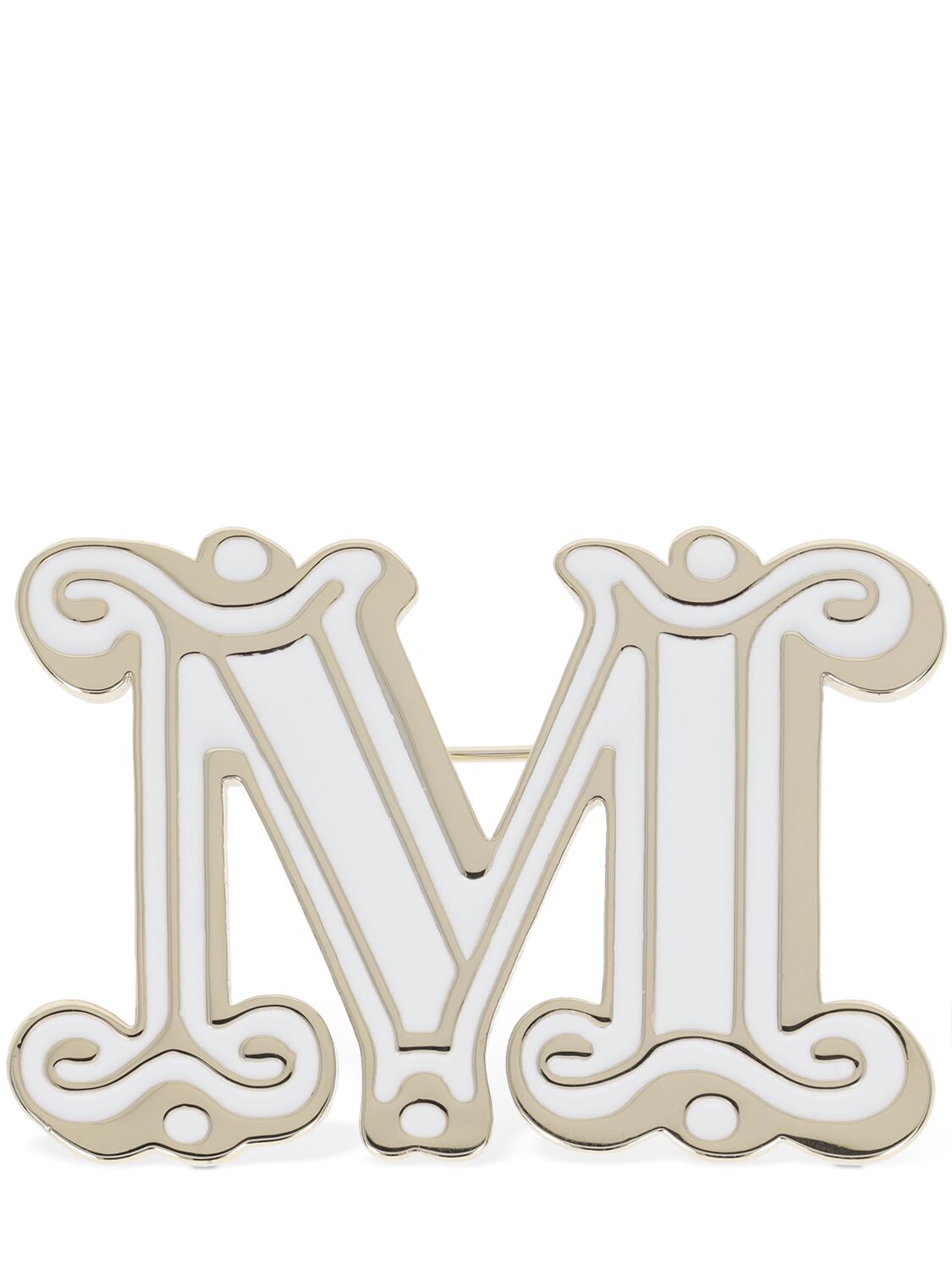 Mujer Broche Esmaltado Monogram / Unique - MAX MARA - Modalova