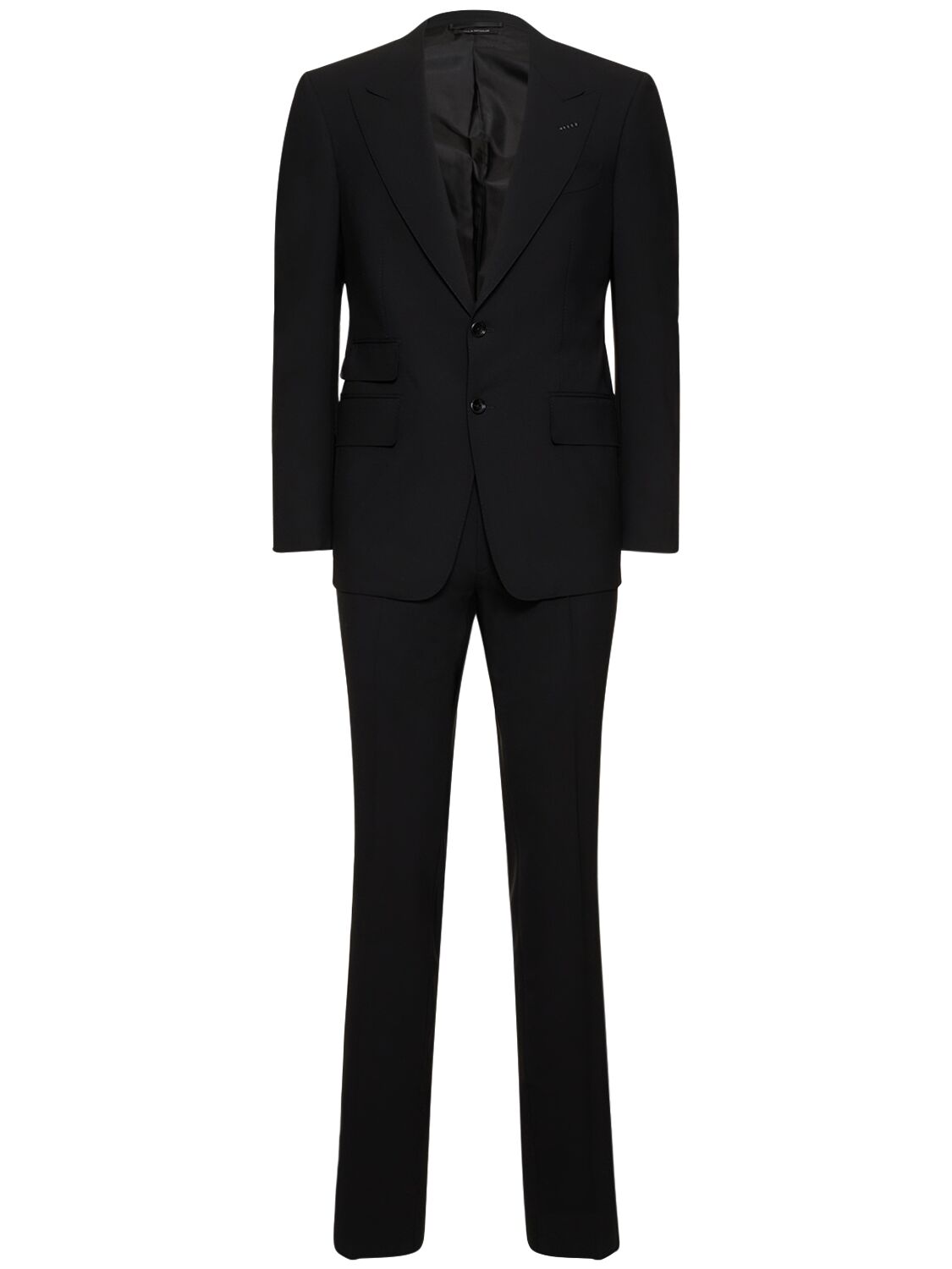 Hombre Shelton Stretch Wool Plain Weave Suit 46 - TOM FORD - Modalova