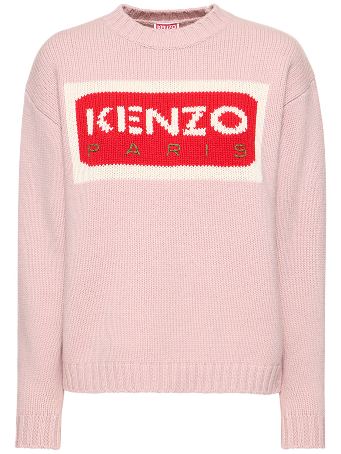 Pullover Aus Wollmischgewebe Mit -logo - KENZO PARIS - Modalova