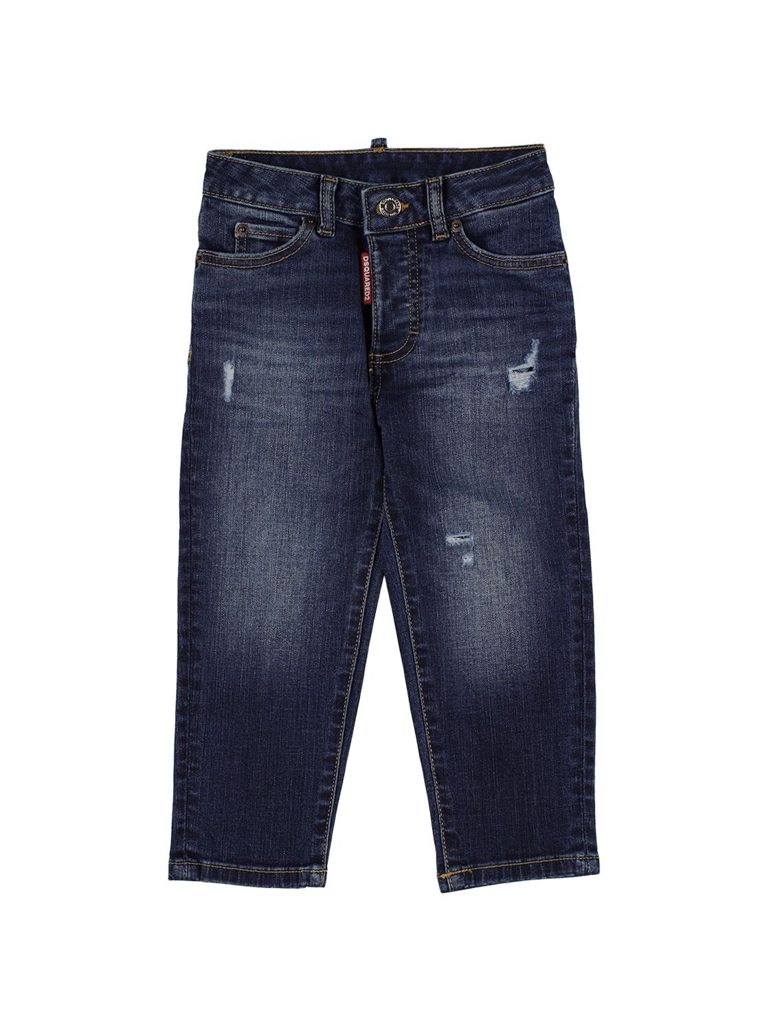 Jeans In Di Cotone Destroyed Stretch - DSQUARED2 - Modalova