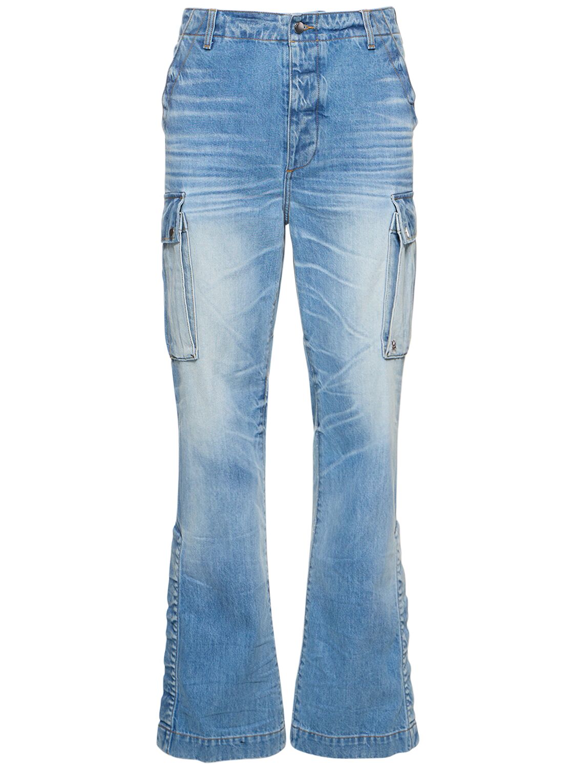 Cargo-kick-flare-jeans Aus Baumwolle - AMIRI - Modalova