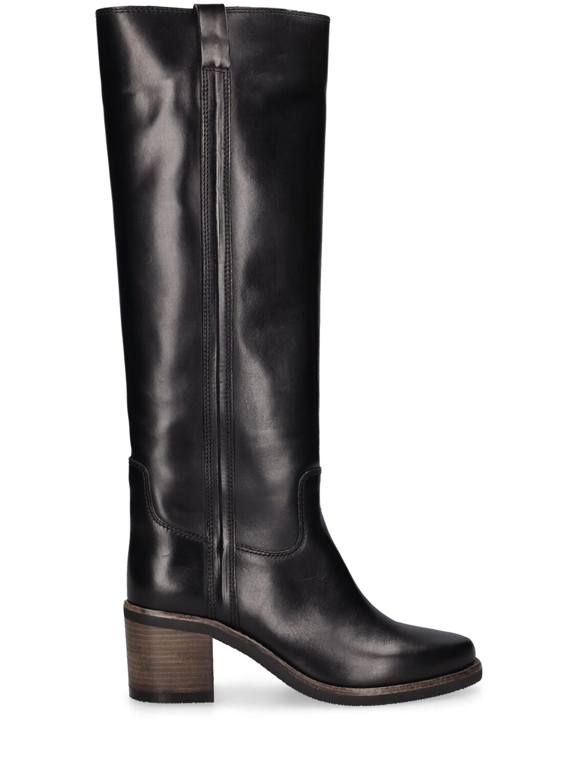 Mm Seenia Leather Tall Boots - ISABEL MARANT - Modalova