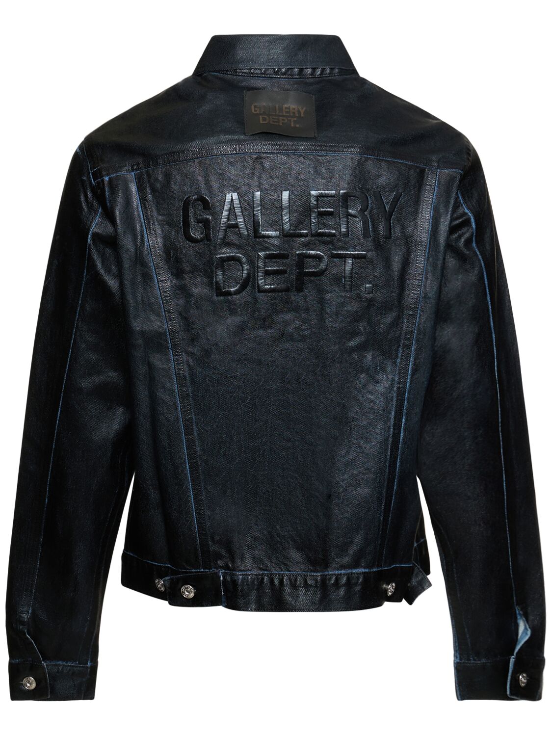 Andy Coated Denim Jacket W/logo - GALLERY DEPT. - Modalova