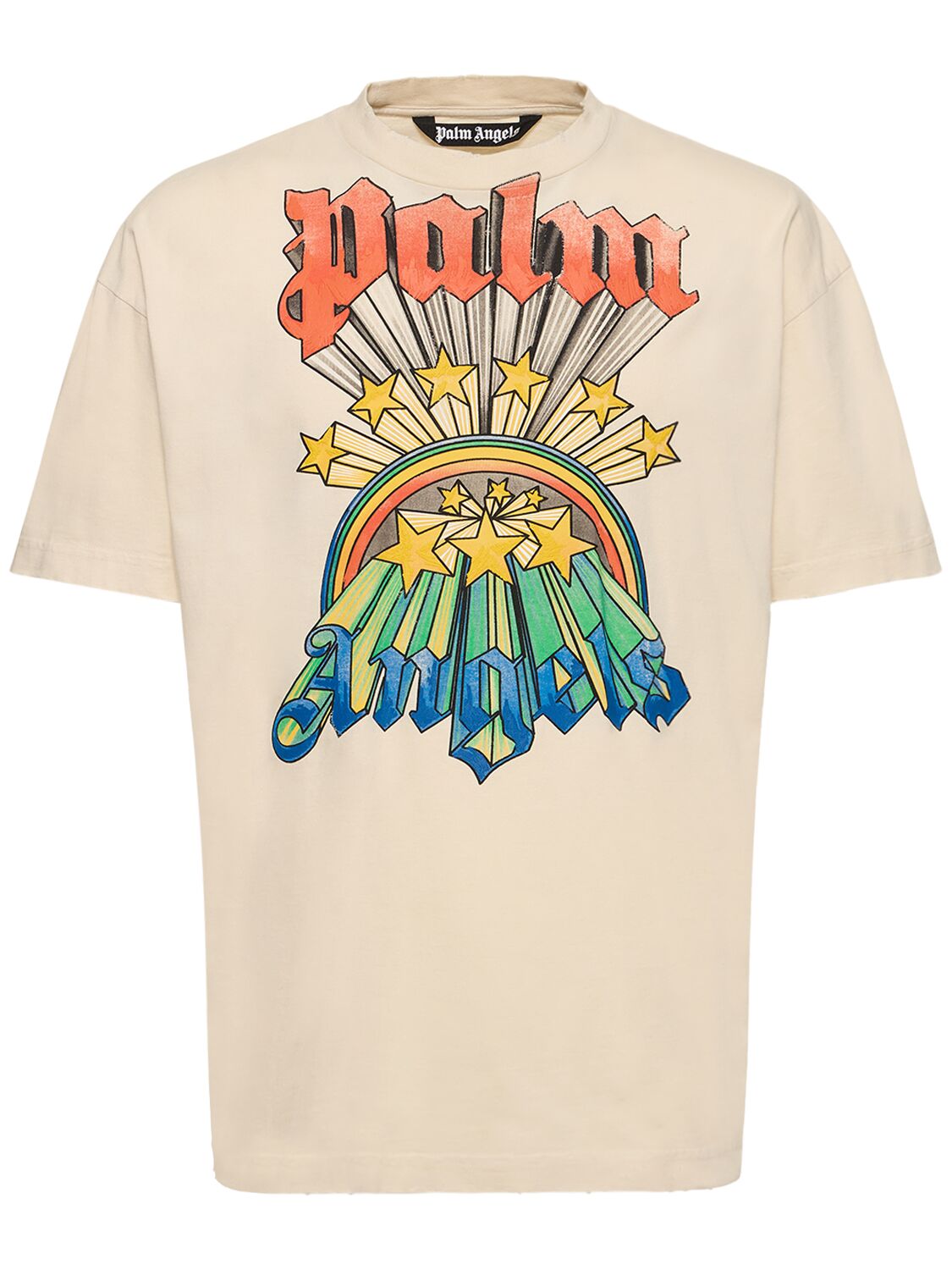 T-shirt Aus Baumwolle „“ - PALM ANGELS - Modalova