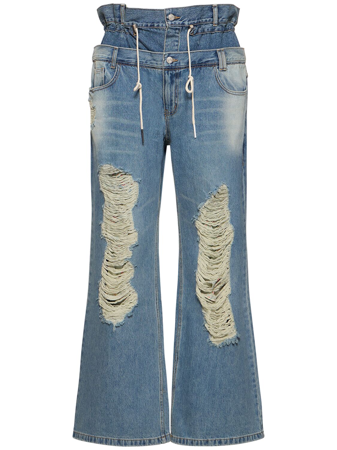 Beria Double Waist Jeans W/ Drawstring - ANDERSSON BELL - Modalova