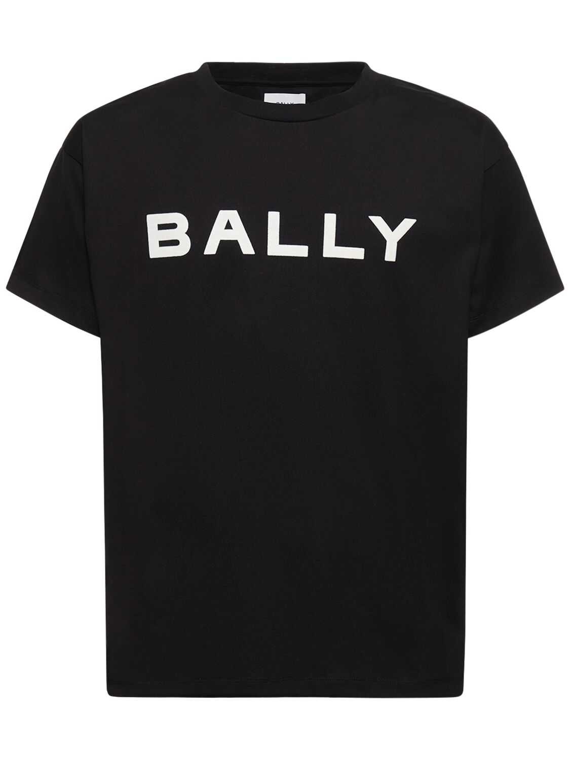 Printed Cotton Jersey T-shirt - BALLY - Modalova