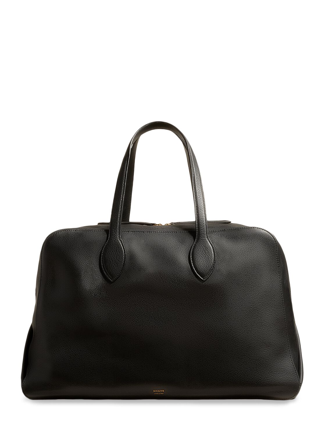 Large Maeve Leather Weekender Bag - KHAITE - Modalova