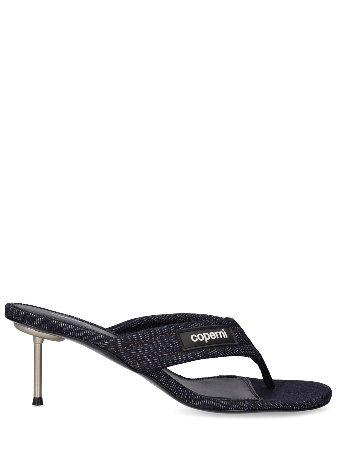 Mm Denim Branded Thong Sandal - COPERNI - Modalova