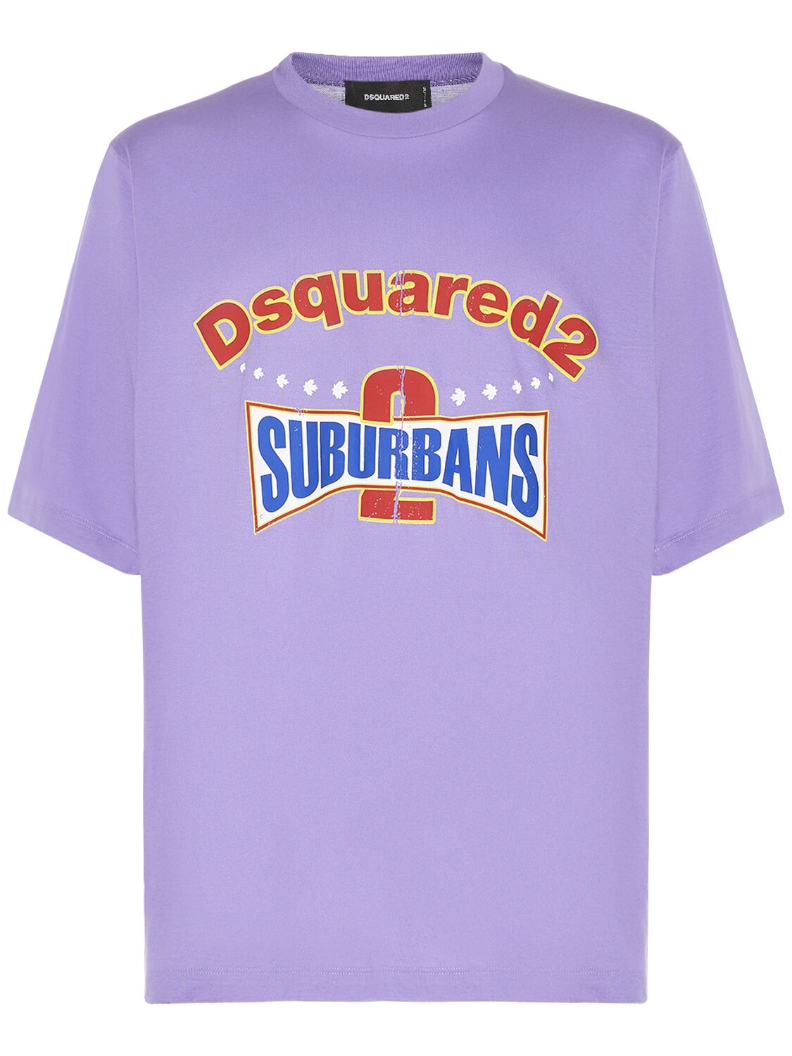 T-shirt Aus Baumwolle Mit Logodruck - DSQUARED2 - Modalova