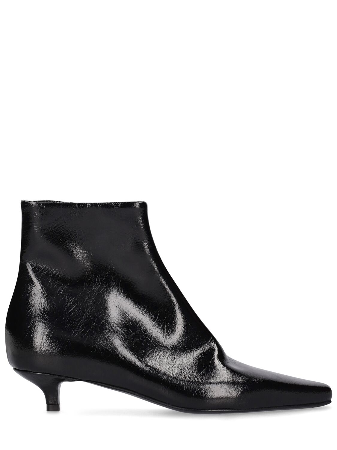Mm The Slim Leather Ankle Boots - TOTEME - Modalova