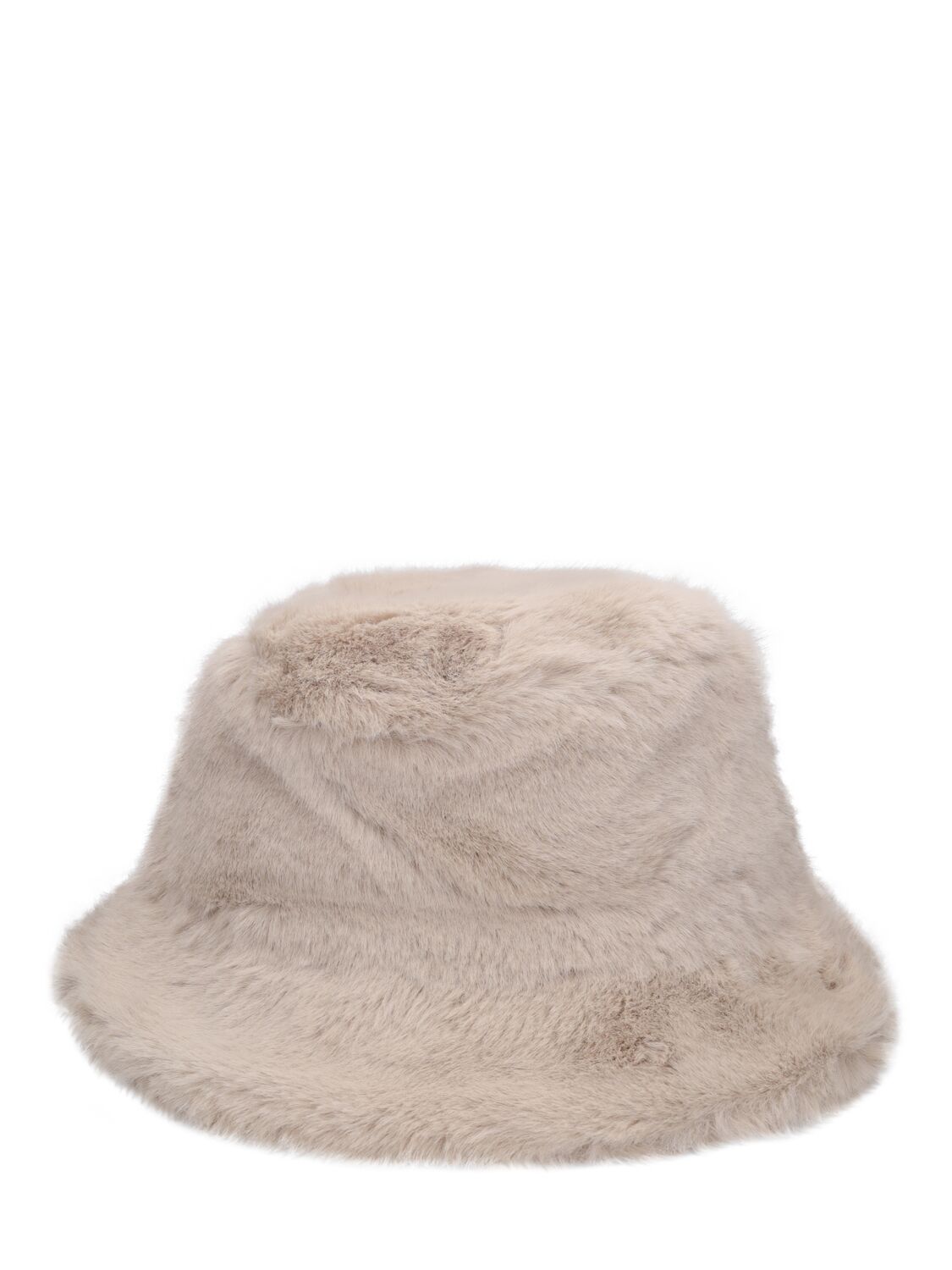 Wera Faux Soft Teddy Fur Bucket Hat - STAND STUDIO - Modalova