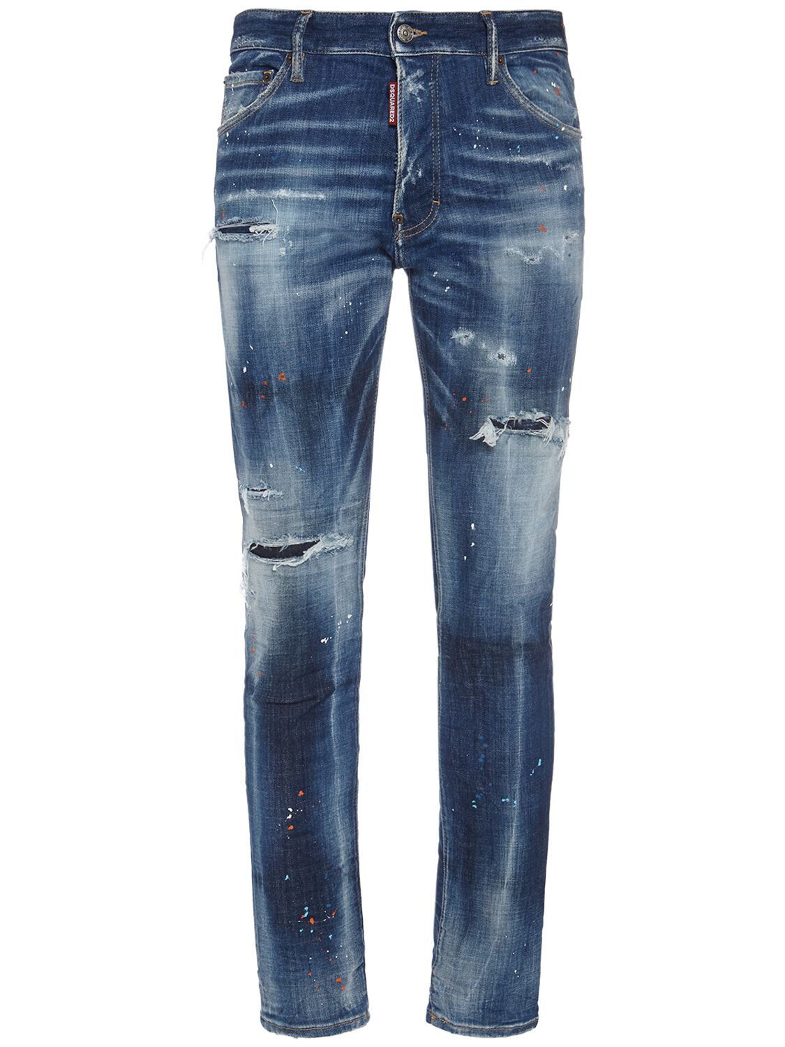 Cool Guy Fit Cotton Denim Jeans - DSQUARED2 - Modalova