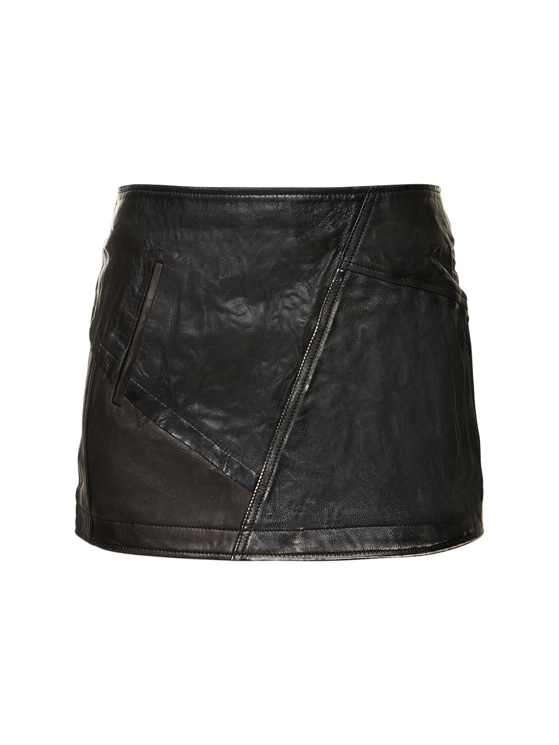 Leather Mini Skirt - ACNE STUDIOS - Modalova