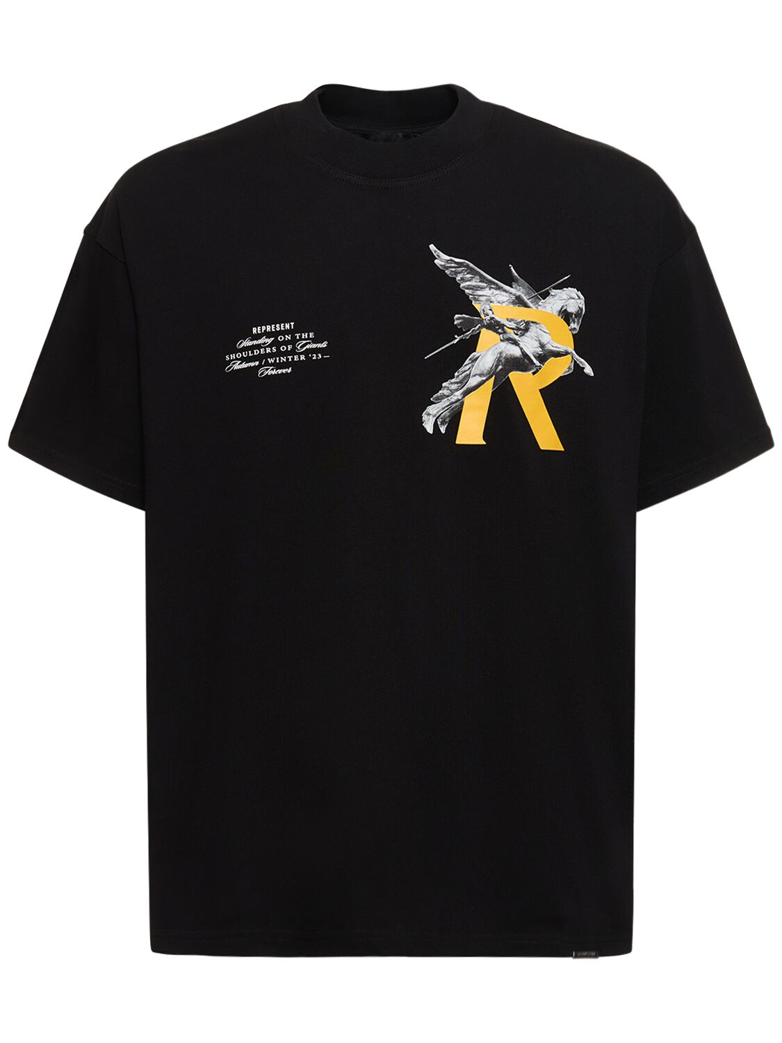 Hombre Camiseta Oversize De Algodón Con Logo Xl - REPRESENT - Modalova