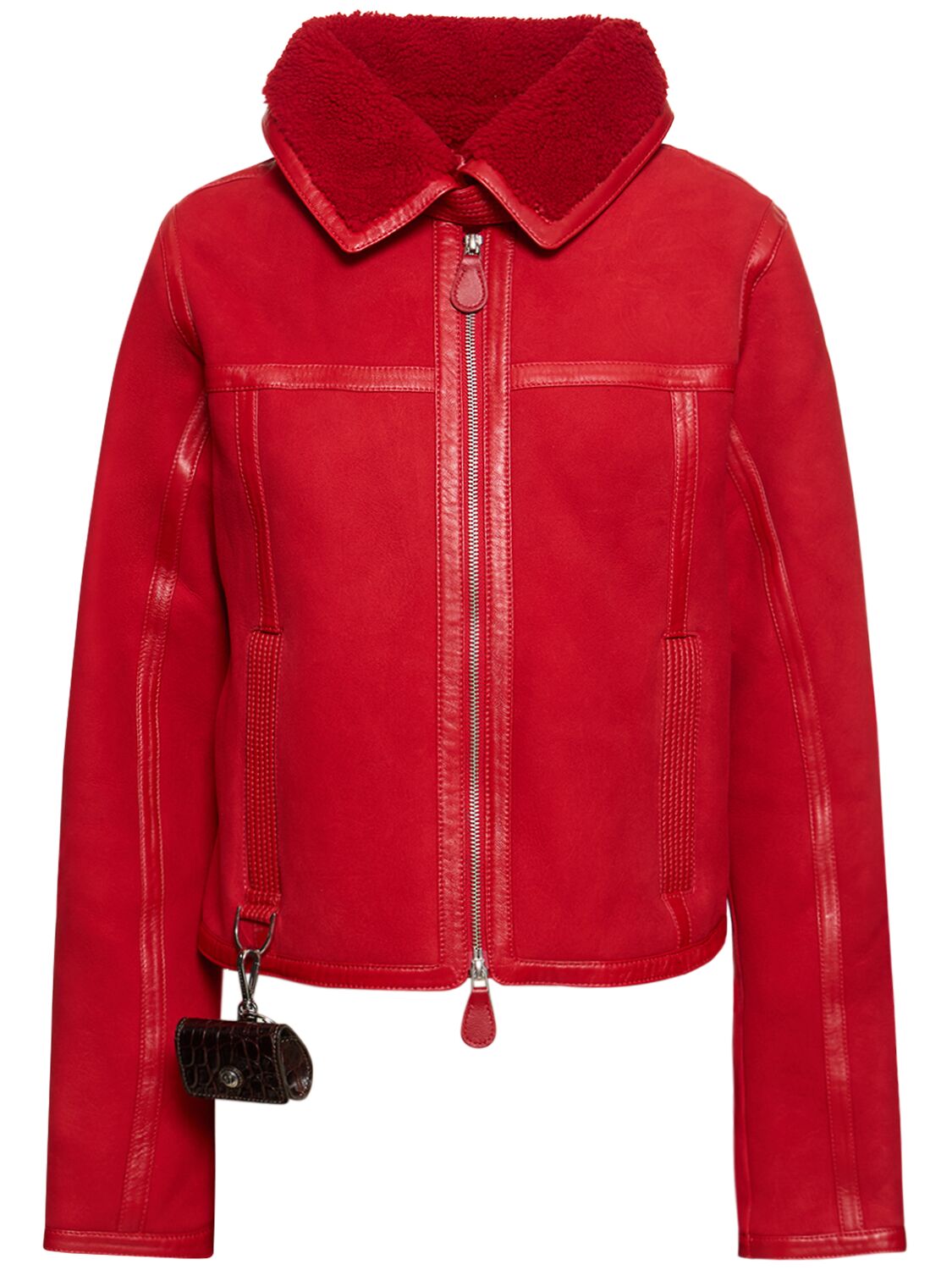 Cosmo Zip-up Leather Jacket - SAKS POTTS - Modalova