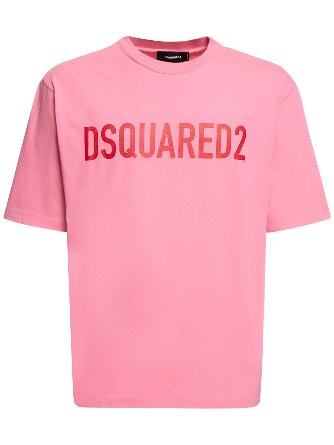 T-shirt Aus Baumwolle Mit Druck - DSQUARED2 - Modalova