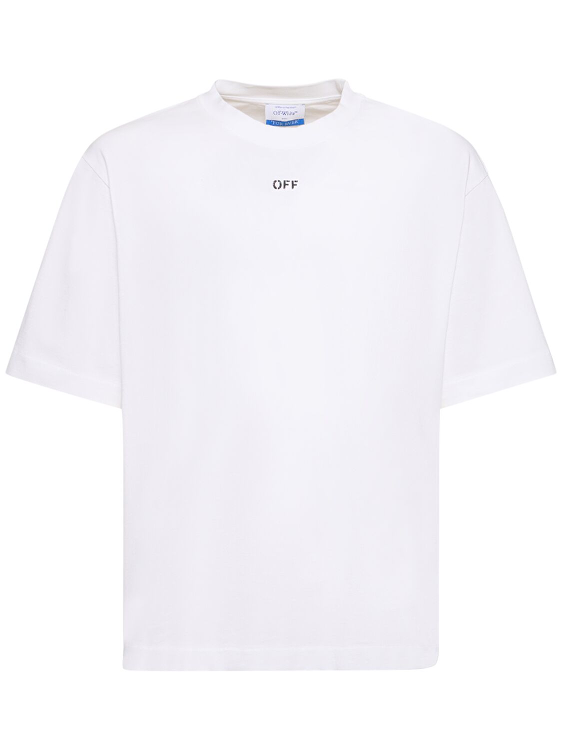 Off Stamp Cotton T-shirt - OFF-WHITE - Modalova