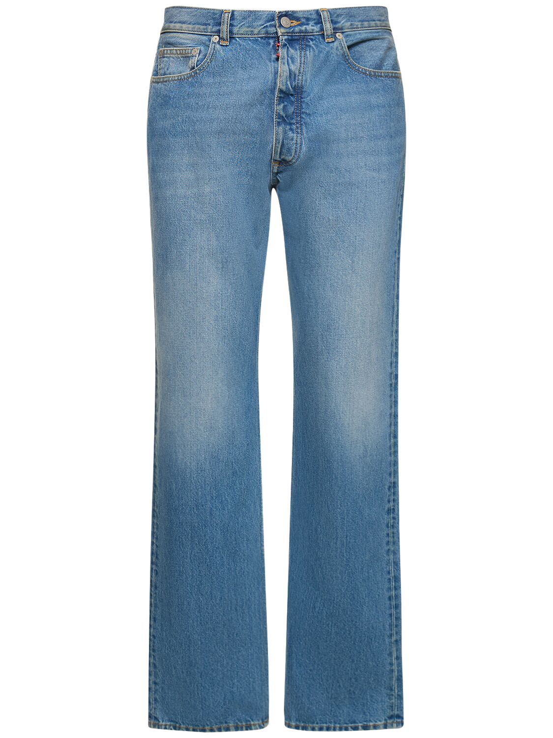Jeans Regular Fit In Denim Di Cotone - MAISON MARGIELA - Modalova