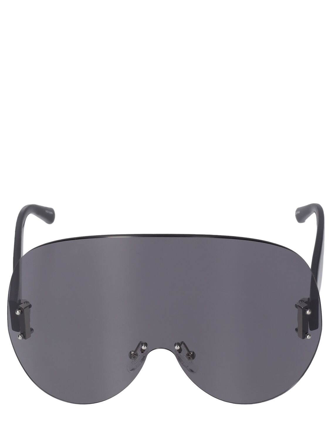 Oversized Maskensonnenbrille Aus Acetat „karl“ - THE ATTICO - Modalova
