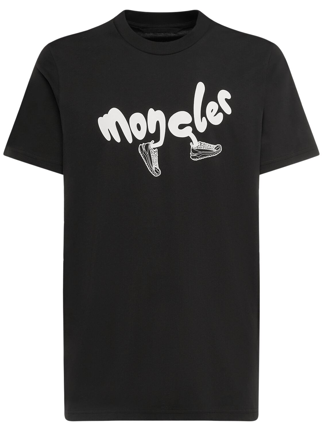 Hombre Camiseta De Algodón Con Logo M - MONCLER - Modalova