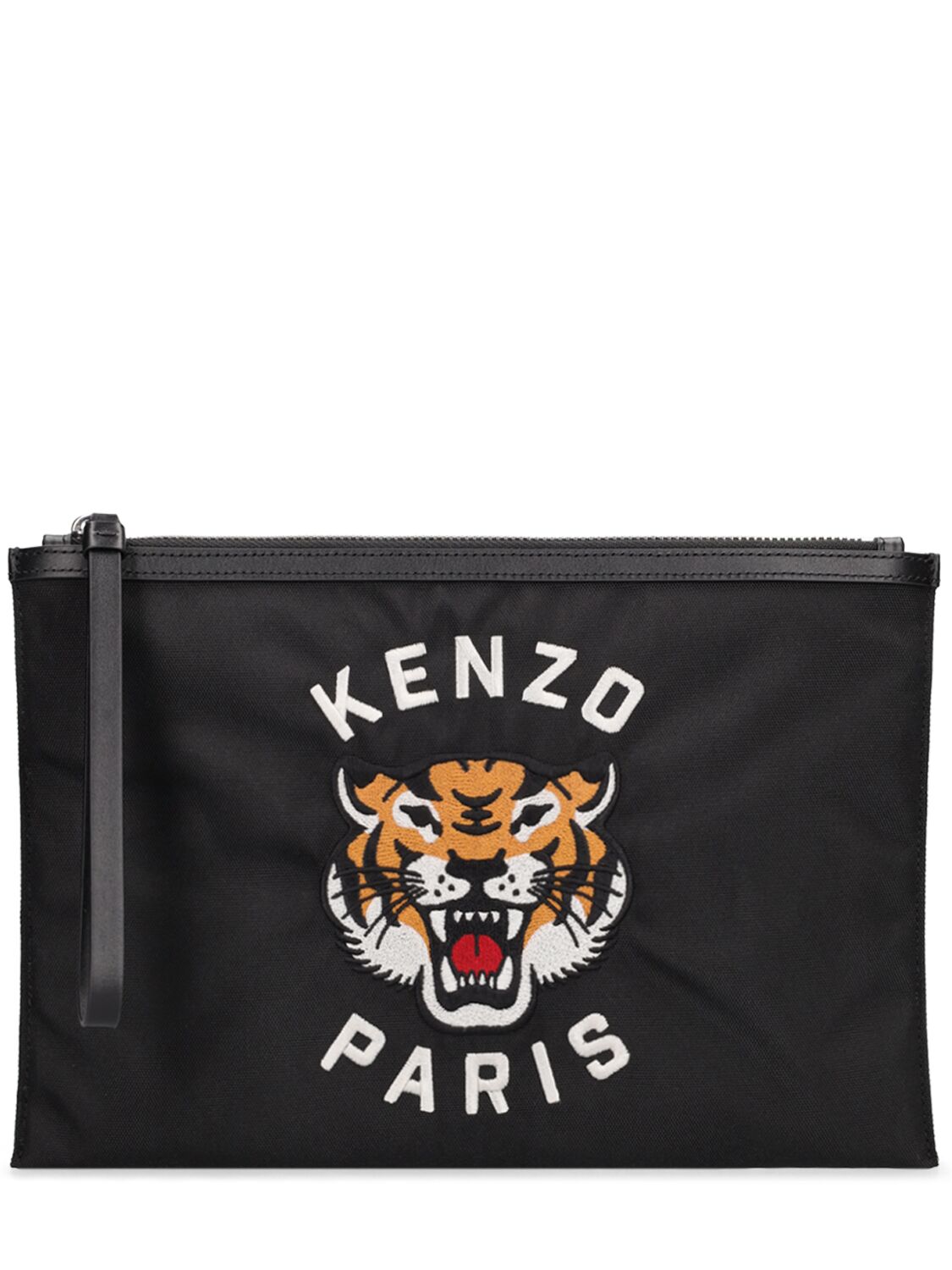 Tiger Embroidery Pouch - KENZO PARIS - Modalova