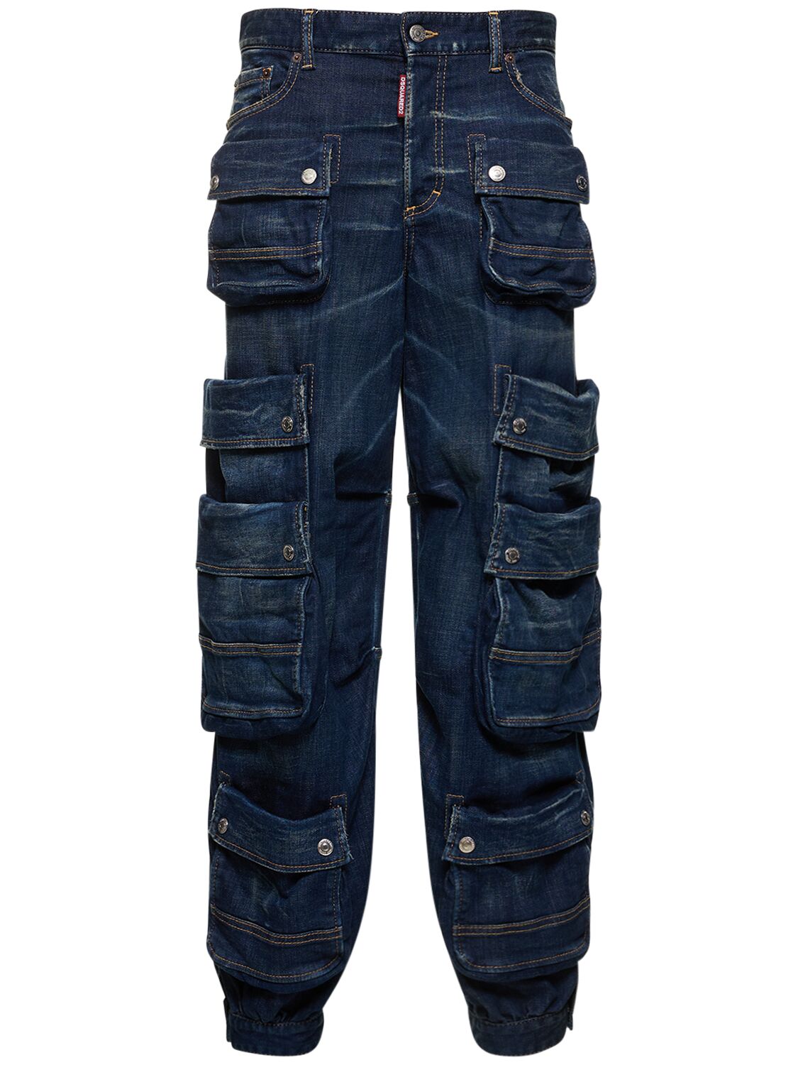 Mujer Jeans Cargo De Denim De Algodón 36 - DSQUARED2 - Modalova
