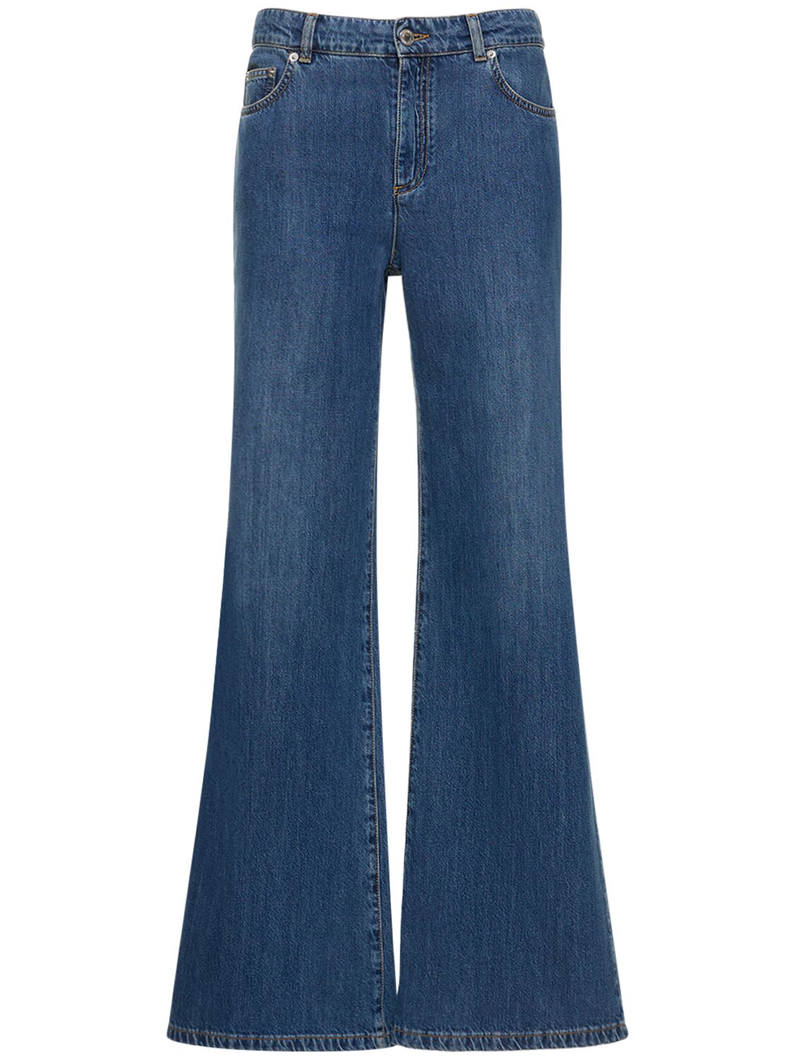 Mujer Jeans Anchos De Denim 36 - MOSCHINO - Modalova