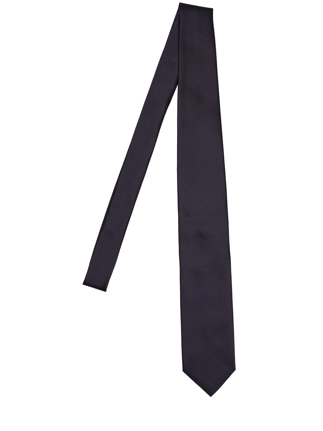 Cravatta Solid In Twill Di Seta 8cm - TOM FORD - Modalova