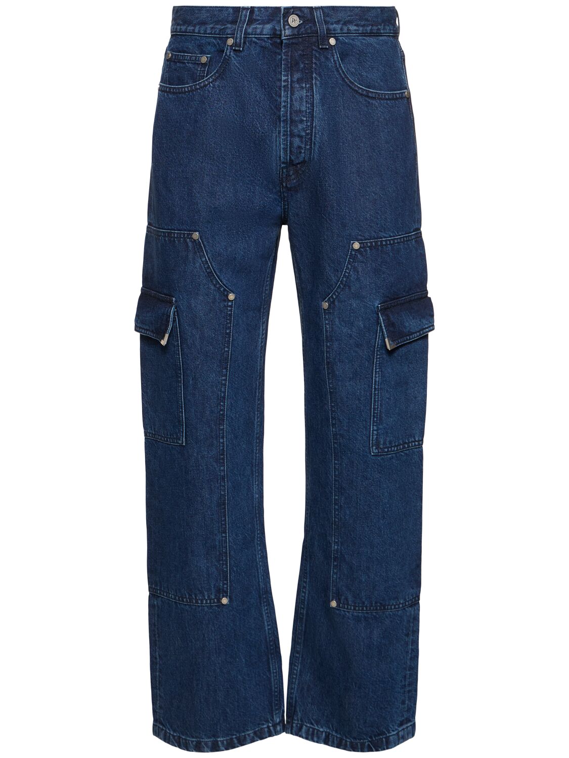 Cargo-jeans Aus Baumwolldenim - PALM ANGELS - Modalova