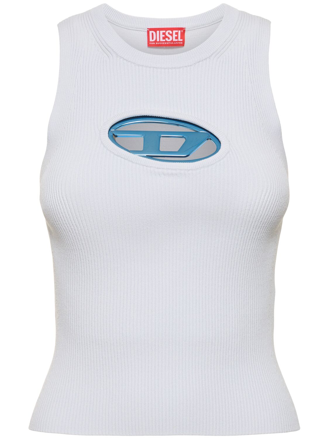 Diesel | Mujer Top Con Logo Azul Xs - DIESEL - Modalova