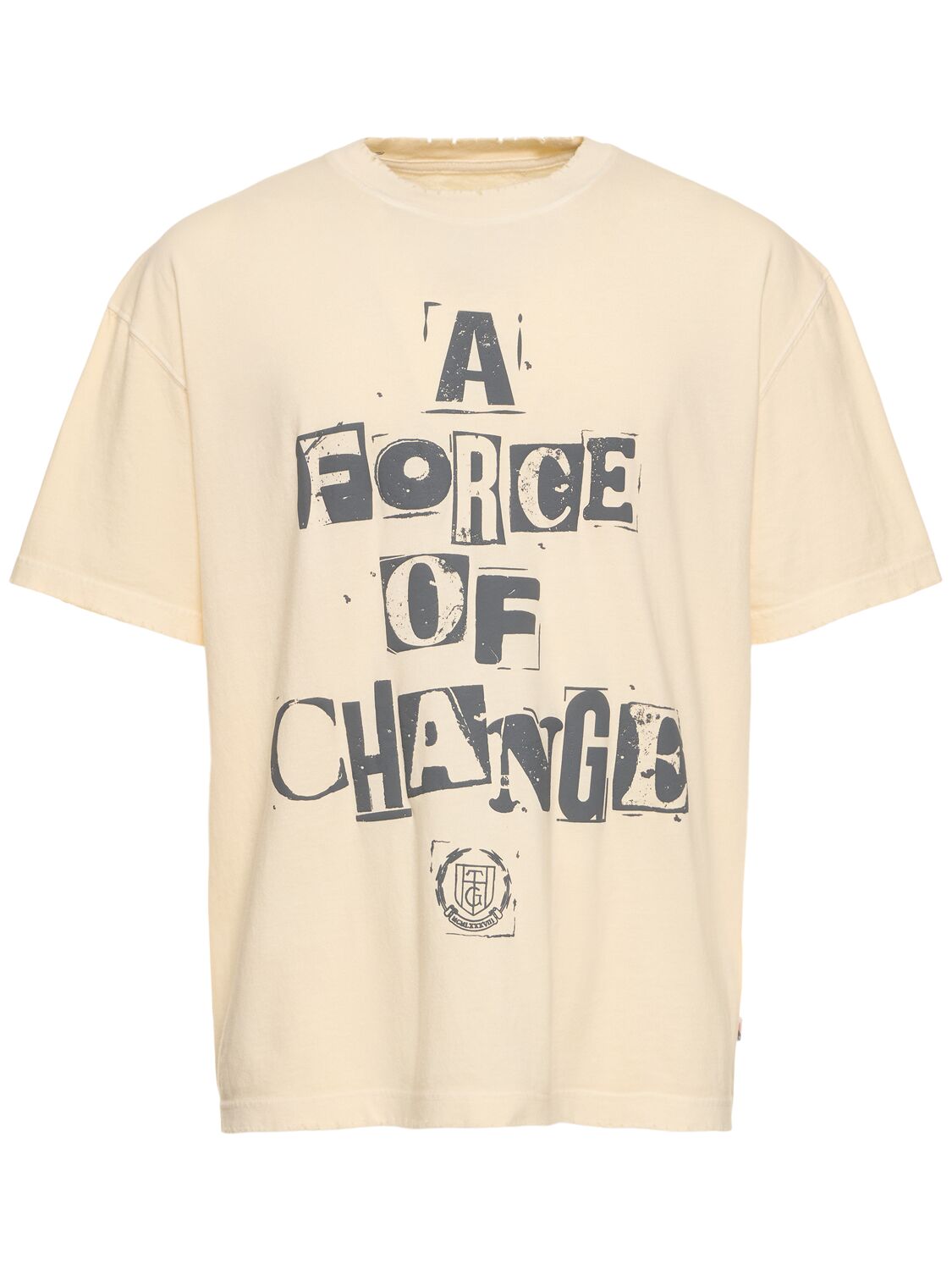 A Force Of Change Cotton T-shirt - HONOR THE GIFT - Modalova