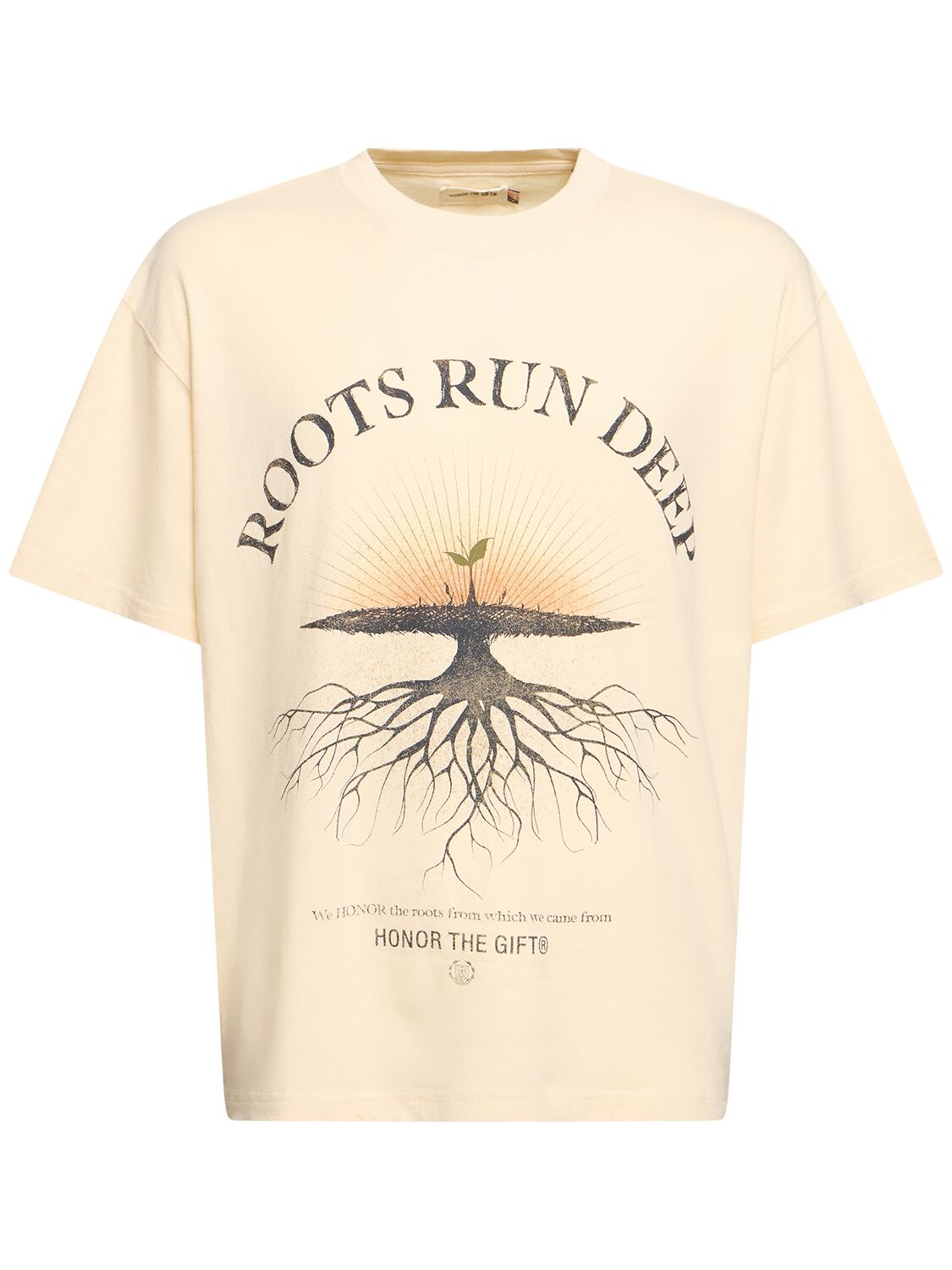Kurzarmhemd „a-spring Roots Run Deep“ - HONOR THE GIFT - Modalova