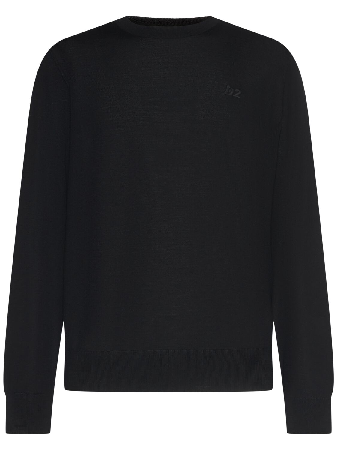 Monogram Wool Crewneck Sweater - DSQUARED2 - Modalova