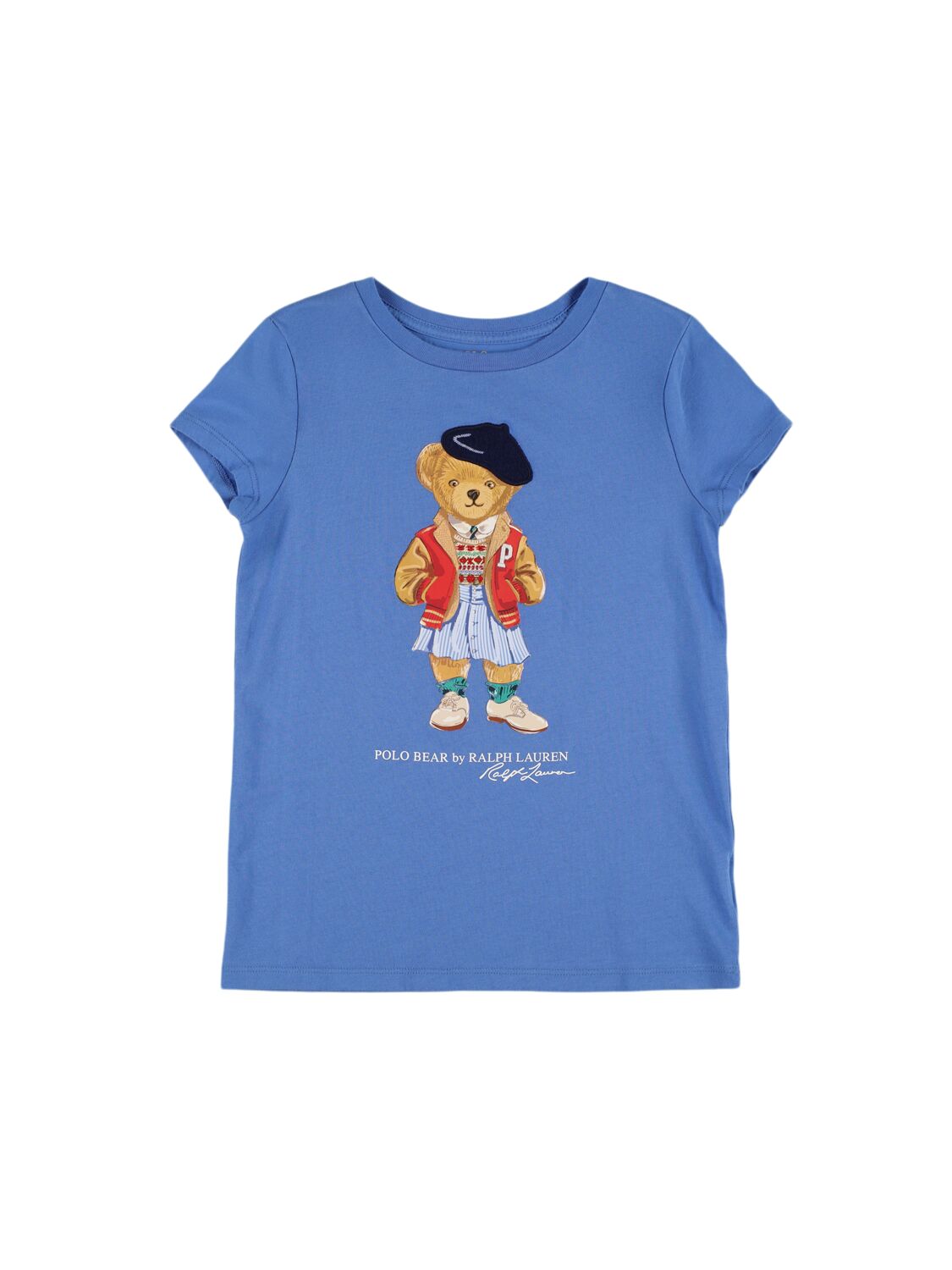 Niña Camiseta De Jersey De Algodón Estampada S - RALPH LAUREN - Modalova