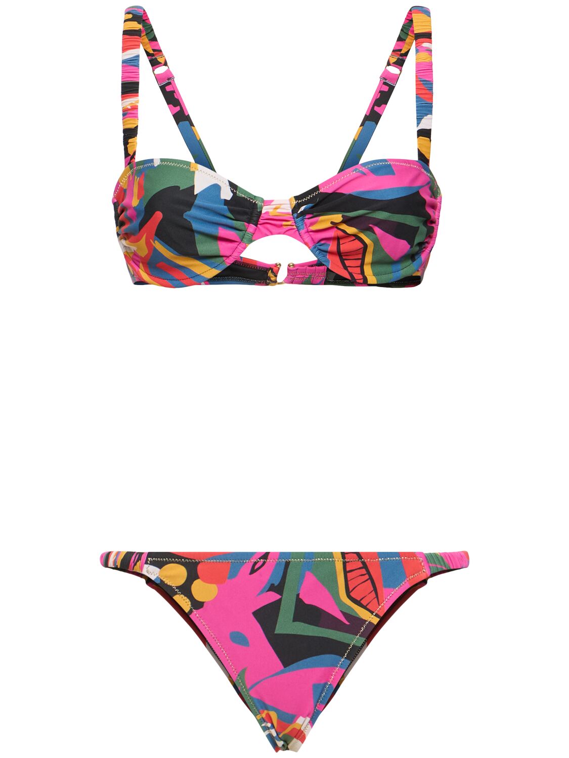 Marti Printed Bikini Set - REINA OLGA - Modalova