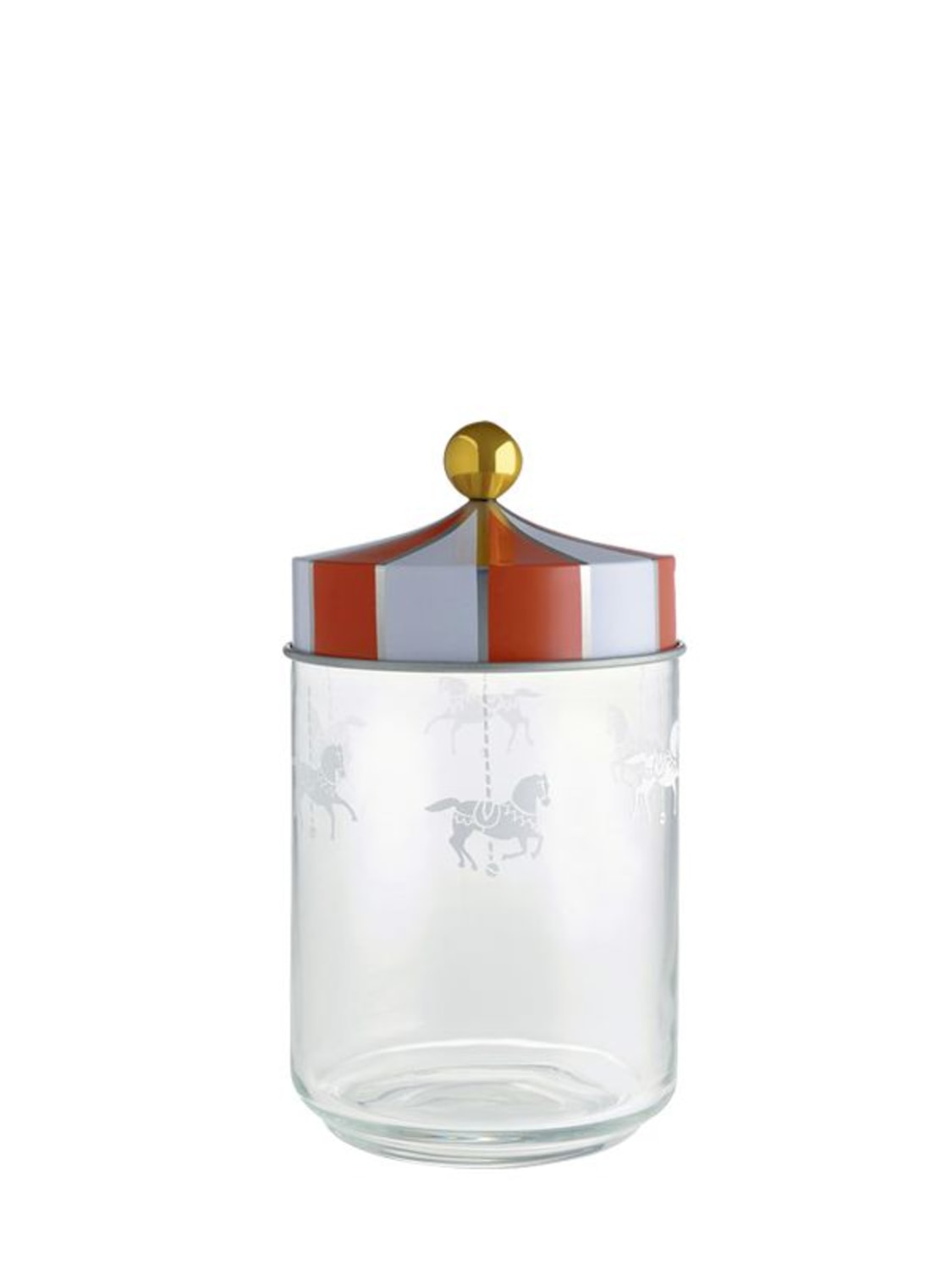 Circus Large Glass Container W/ Lid - ALESSI - Modalova