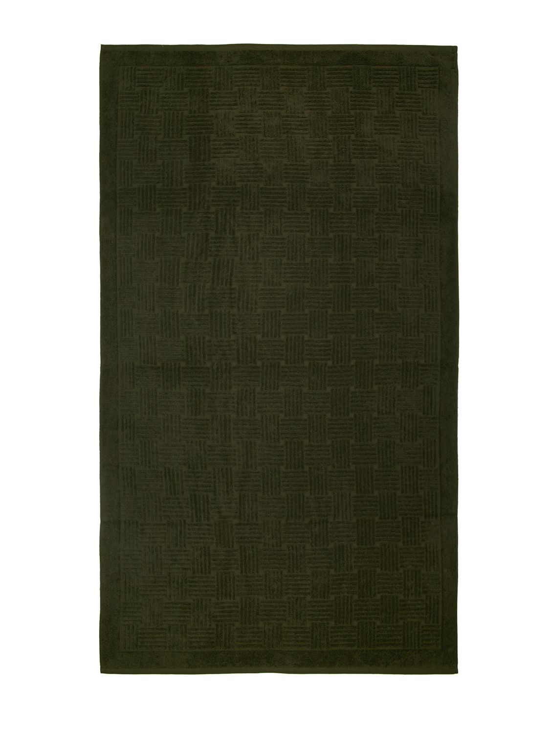 Printed Cotton Beach Towel - BOTTEGA VENETA - Modalova