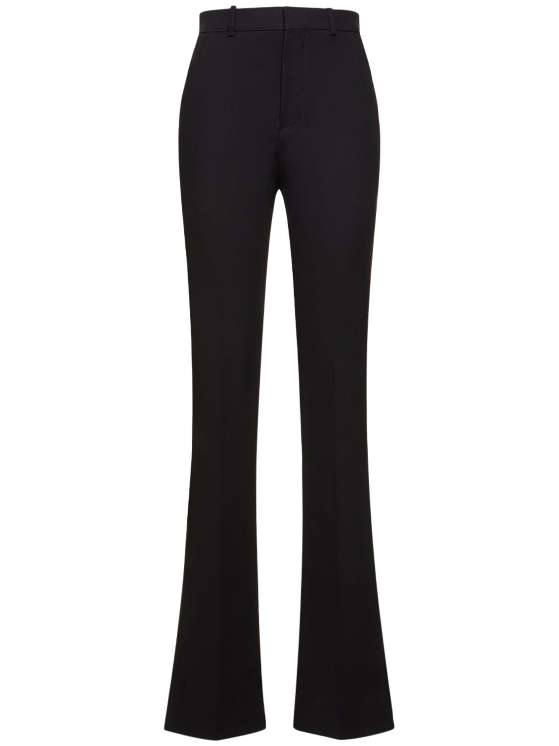 Buy ANN DEMEULEMEESTER Low-rise Flared Pants - Black At 30% Off