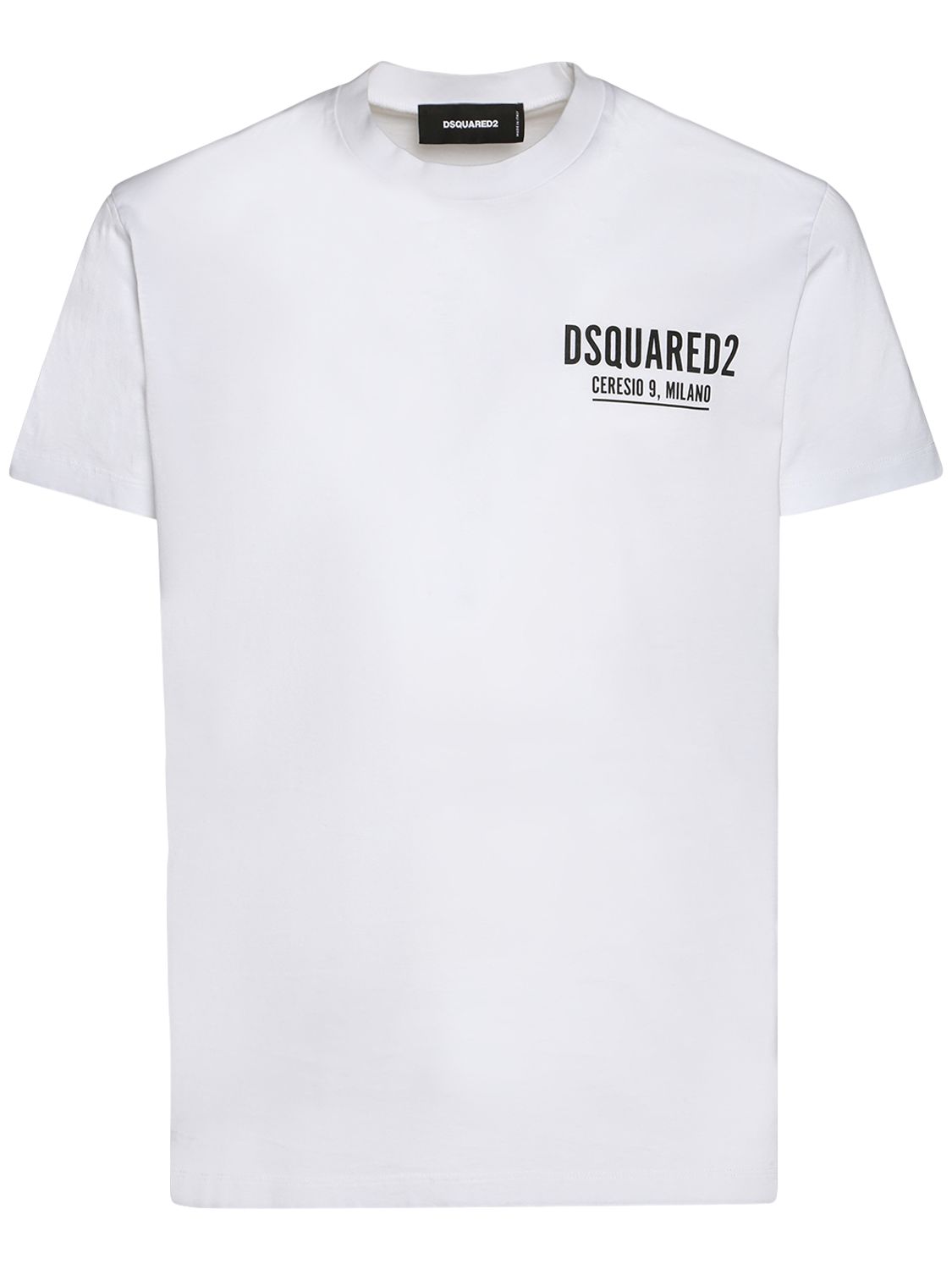 Ceresio 9 Cotton Jersey T-shirt - DSQUARED2 - Modalova
