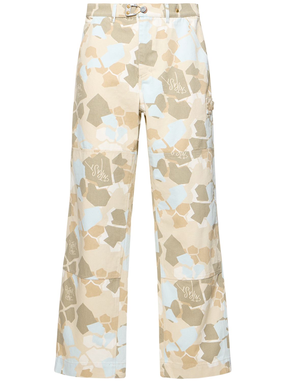 Pantaloni In Cotone Camouflage - OBJECTS IV LIFE - Modalova