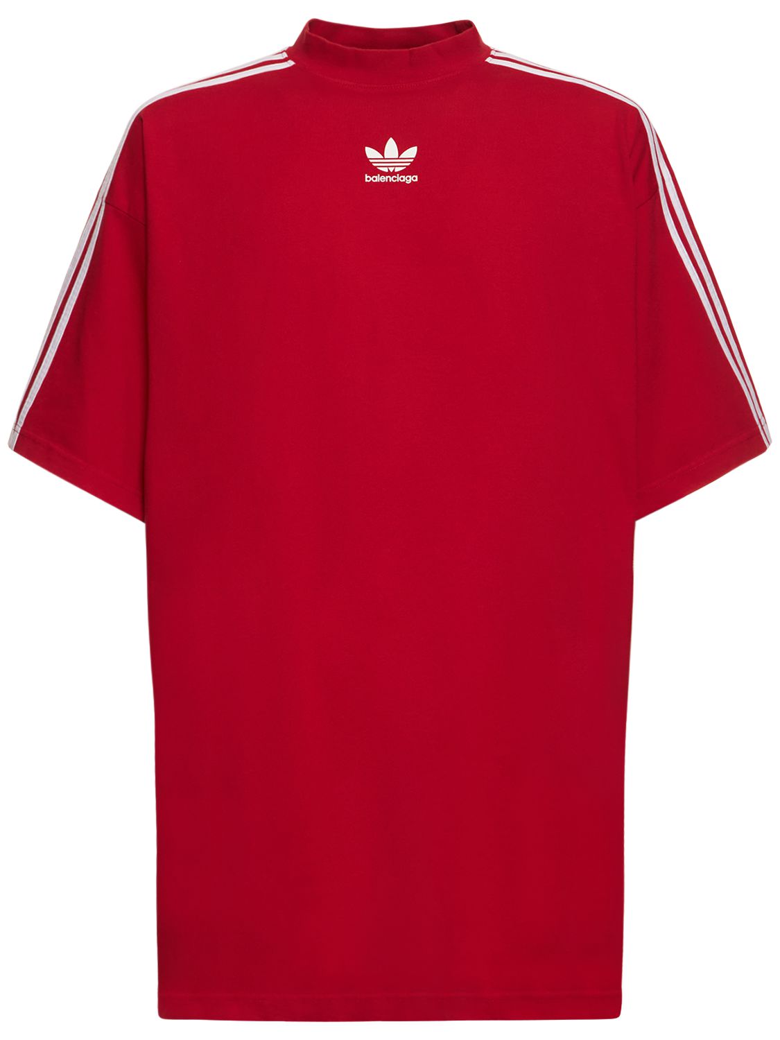 Adidas Oversize Cotton T-shirt - BALENCIAGA - Modalova