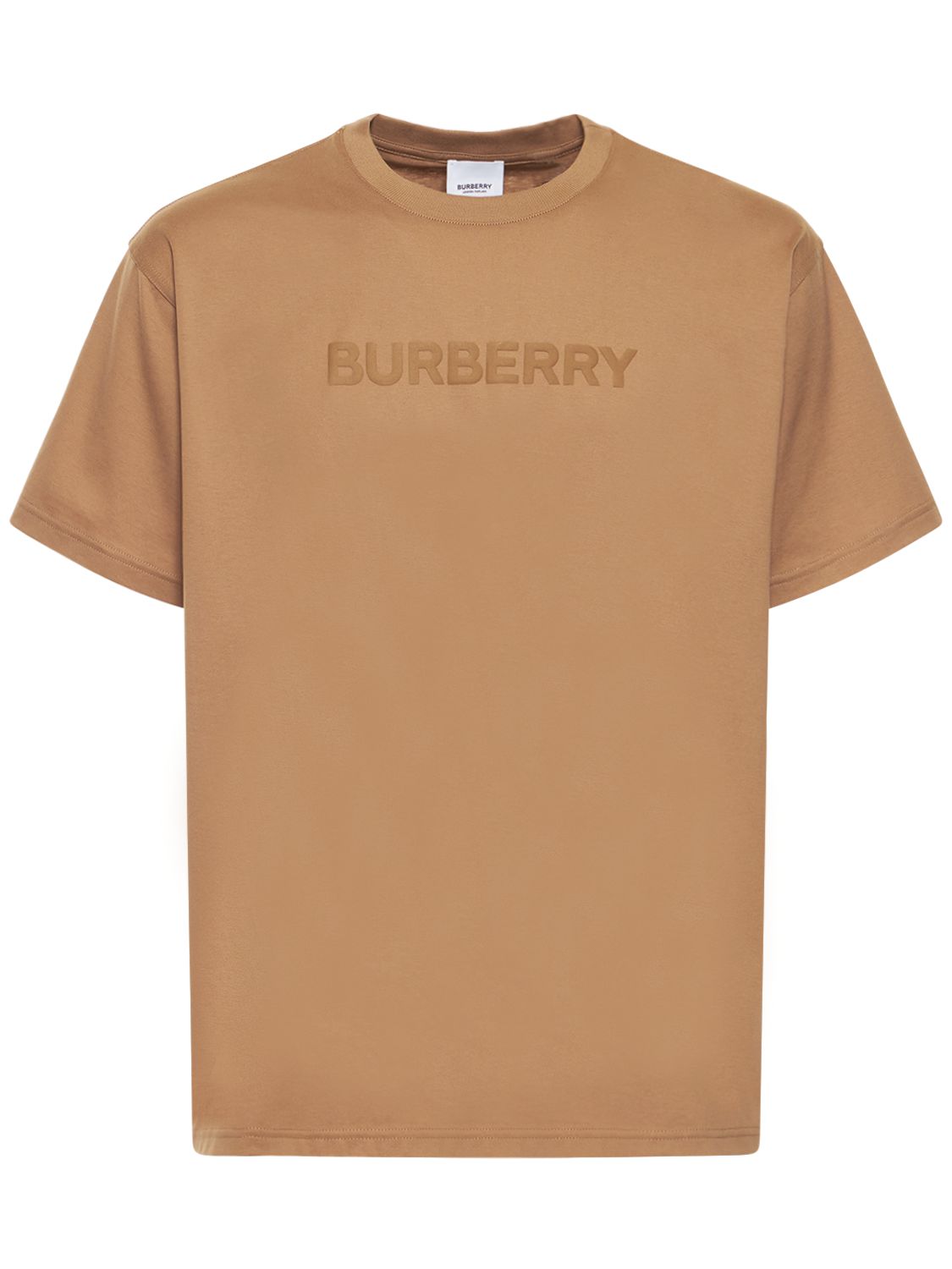 Hombre Camiseta De Jersey De Algodón Con Logo Xs - BURBERRY - Modalova
