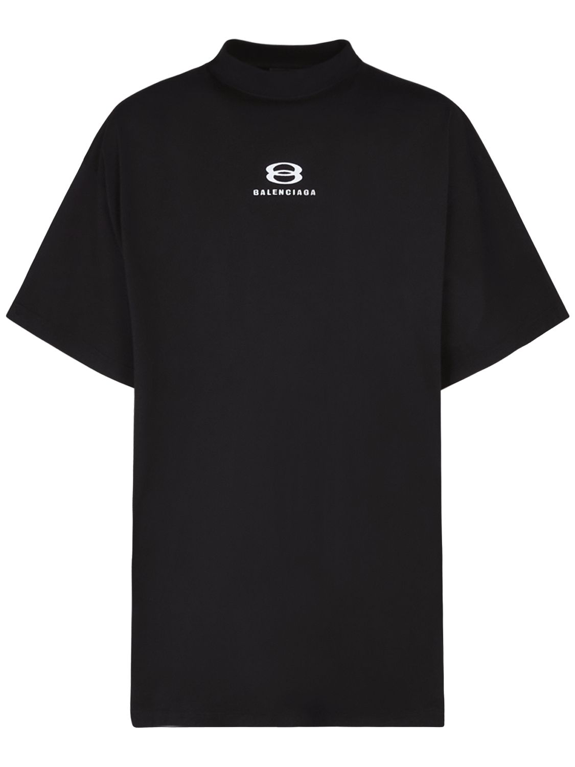 Hombre Camiseta De Algodón Jersey 1 - BALENCIAGA - Modalova