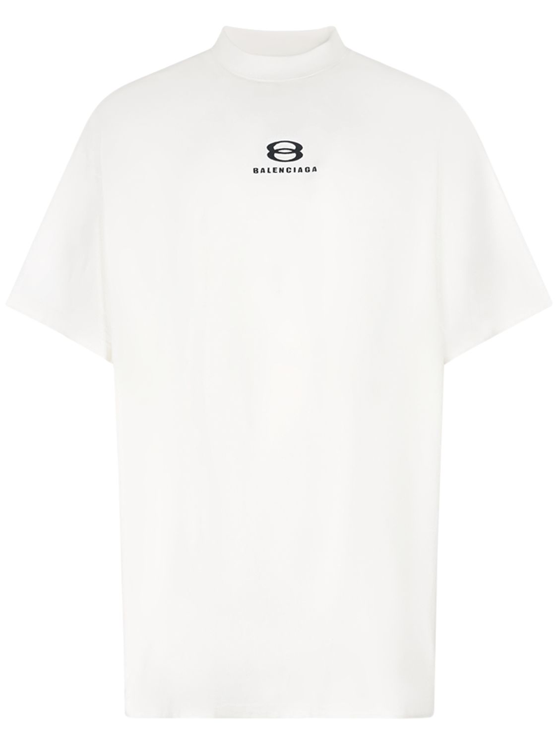 Unity Vintage Cotton Jersey T-shirt - BALENCIAGA - Modalova