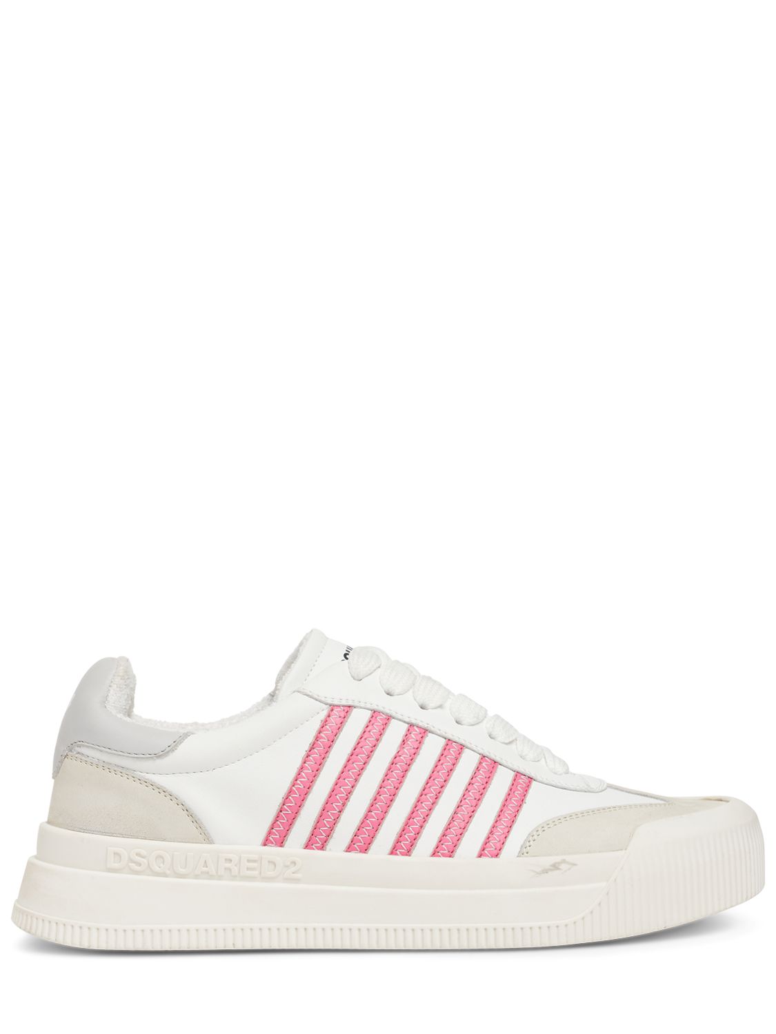 New Jersey Leather Sneakers - DSQUARED2 - Modalova