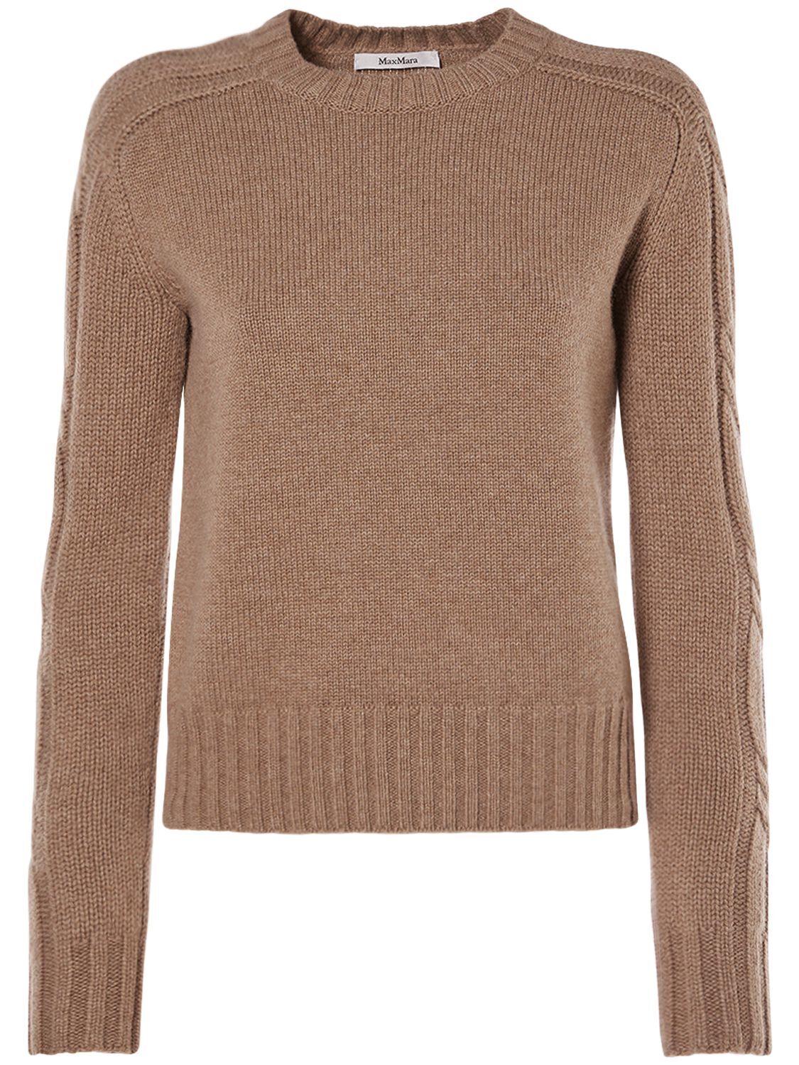 Berlina Cashmere Side Braid Sweater - MAX MARA - Modalova