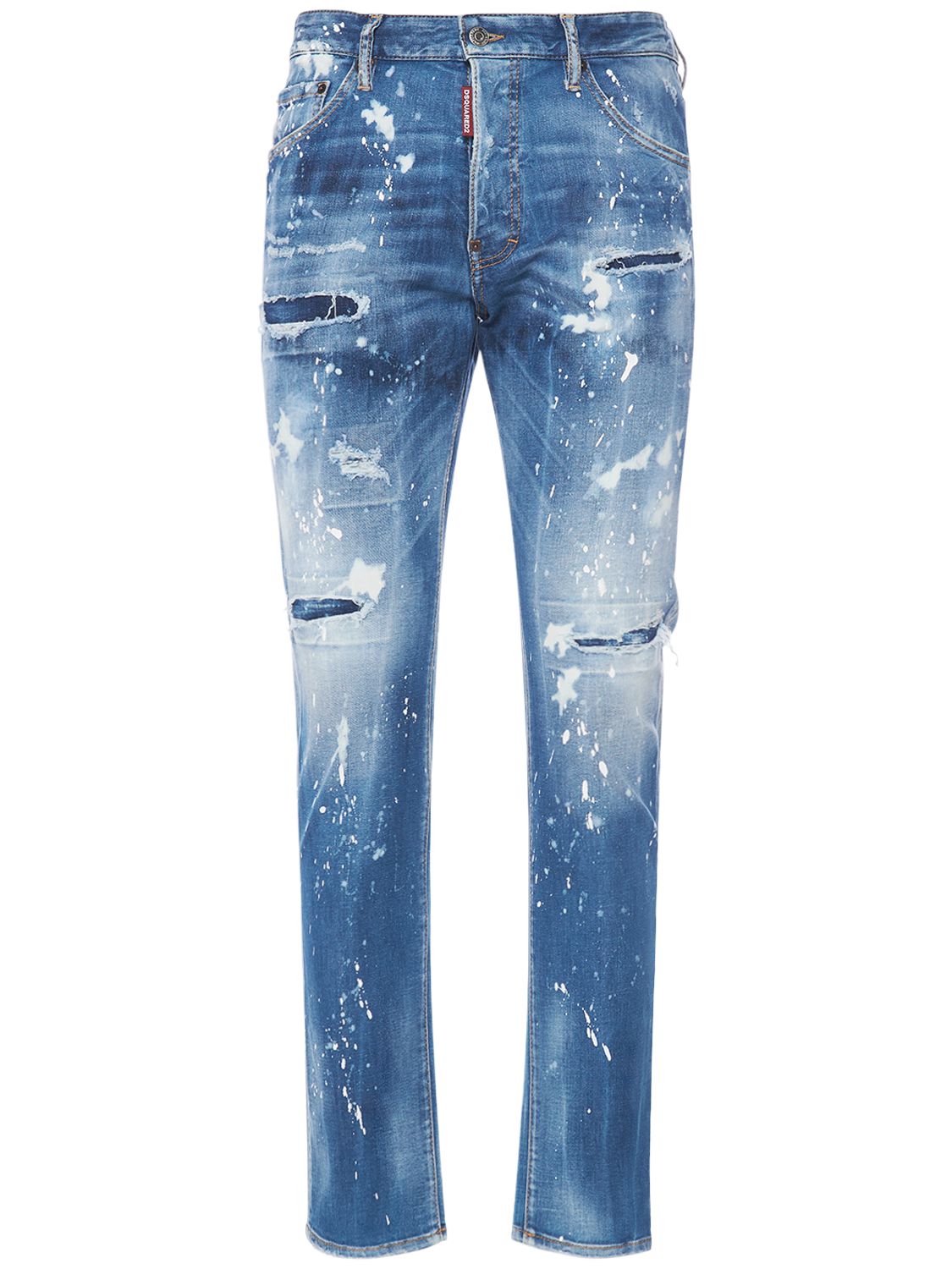 Jeans Cool Guy In Denim Di Cotone Stretch - DSQUARED2 - Modalova